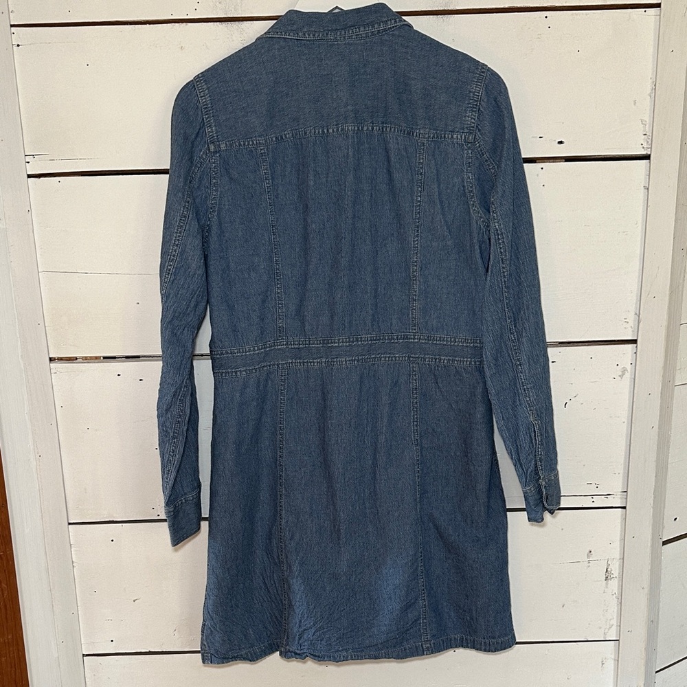 Madewell Denim Utility Shirtdress - Picture 7 of 13